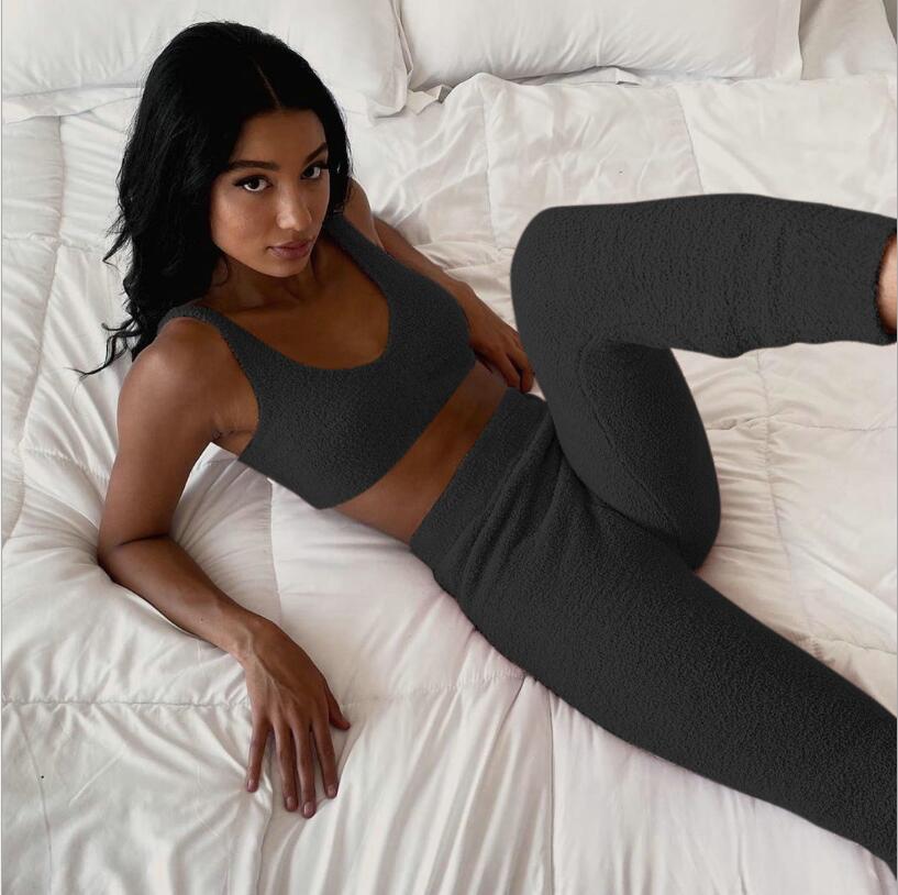 Fuzzy pajama set