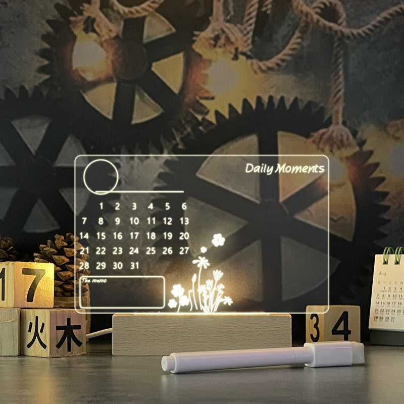 LED Light Note Board