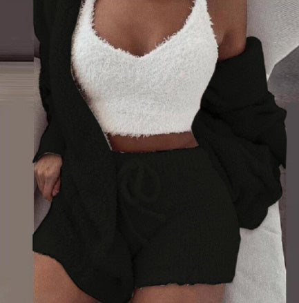 Fuzzy pajama set