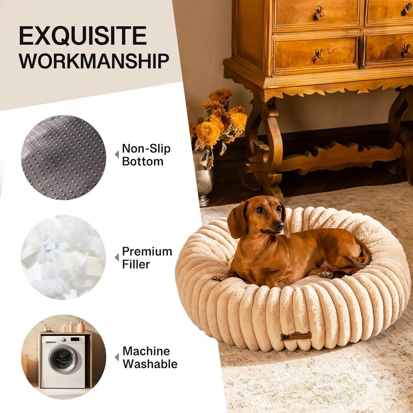 Fluffy Pet Bed