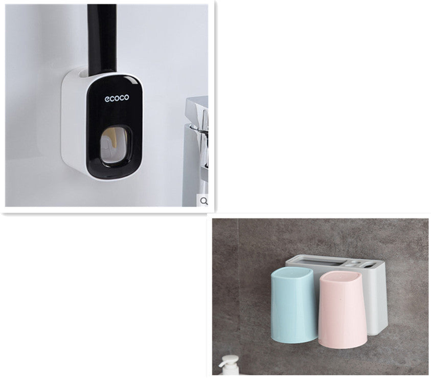 Automatic Toothpaste Dispenser Set