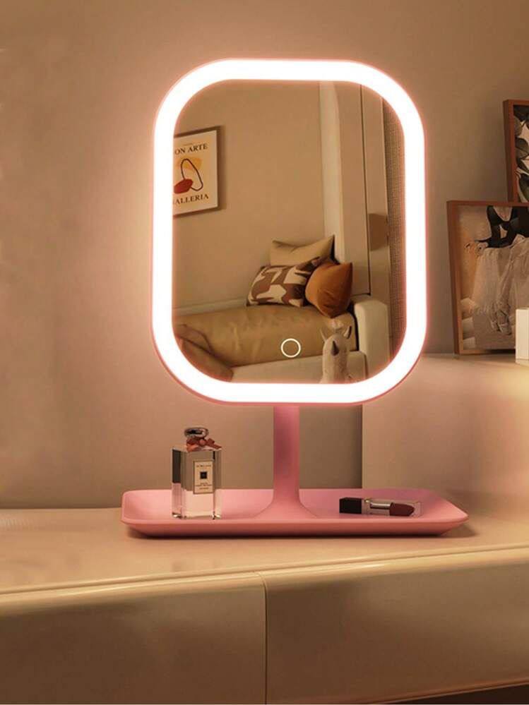Mini TouchScreen LED vanity mirror