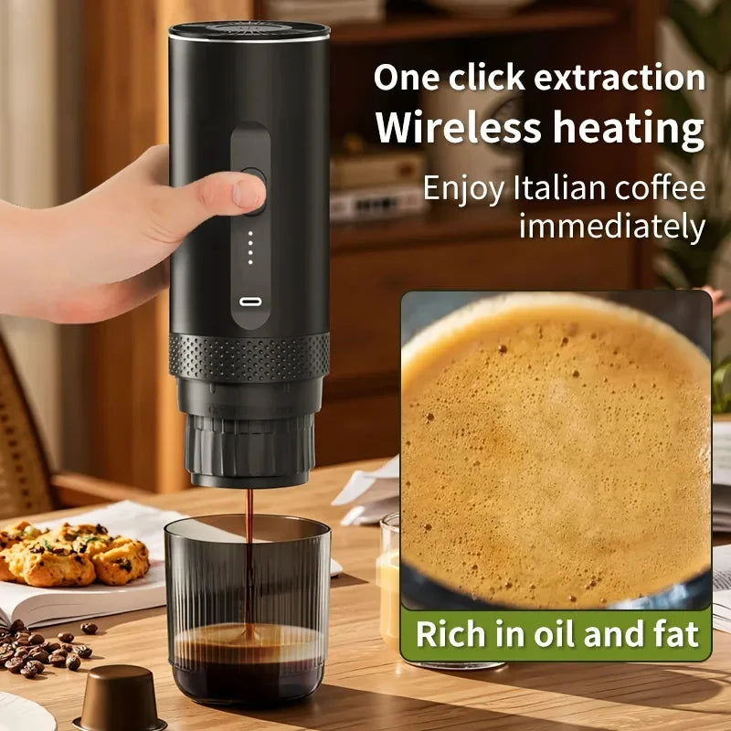 BrewX 3 in 1 Wireless Portable Espresso Machine