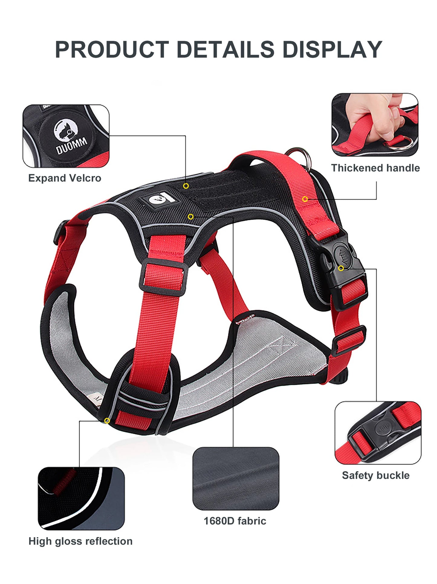 Reflective Dog Harness