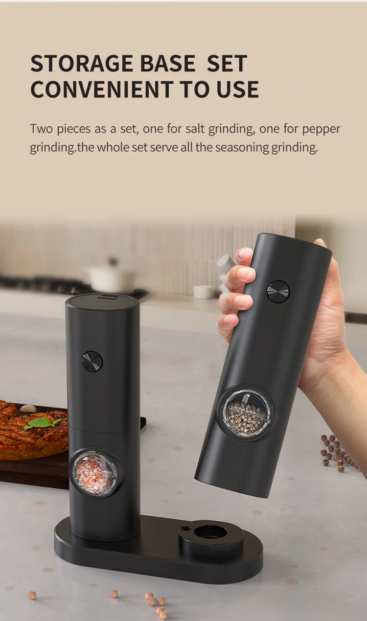 Automatic Pepper And Salt Grinder