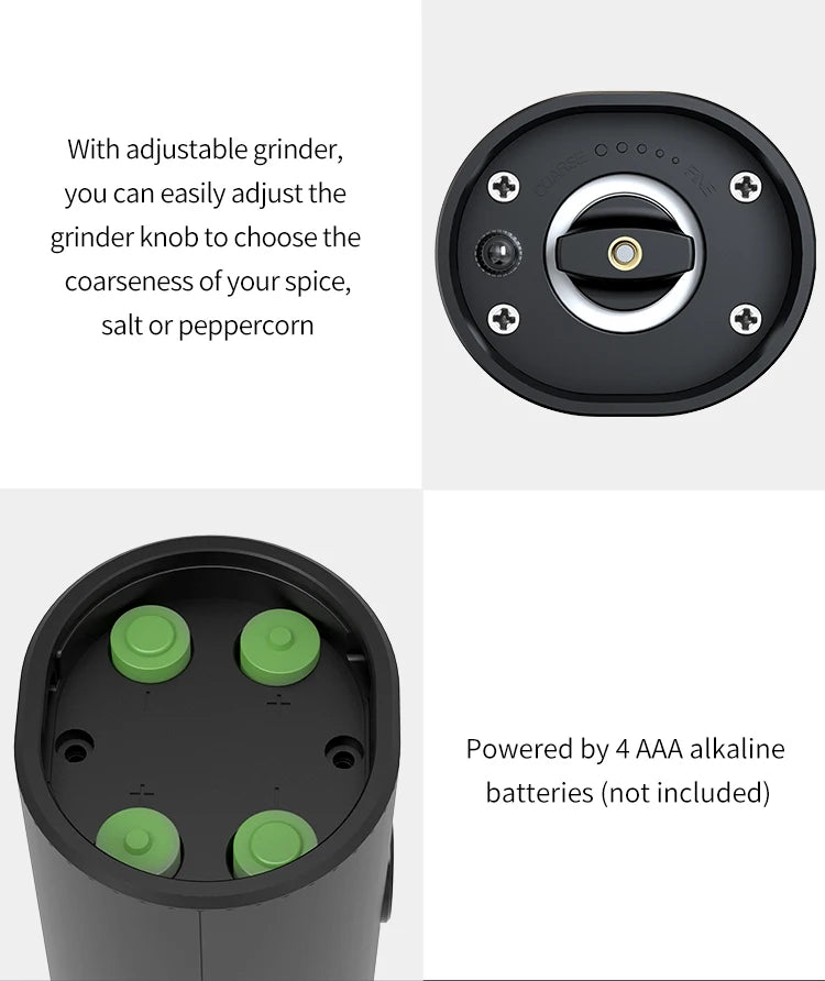 Automatic Pepper And Salt Grinder