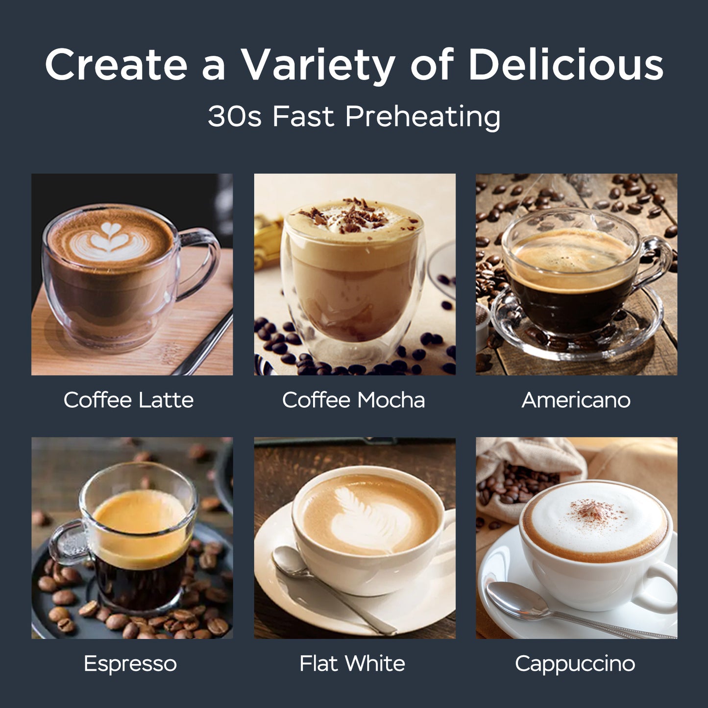 Modern Chef Espresso Machine