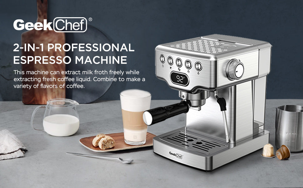 Modern Chef Espresso Machine