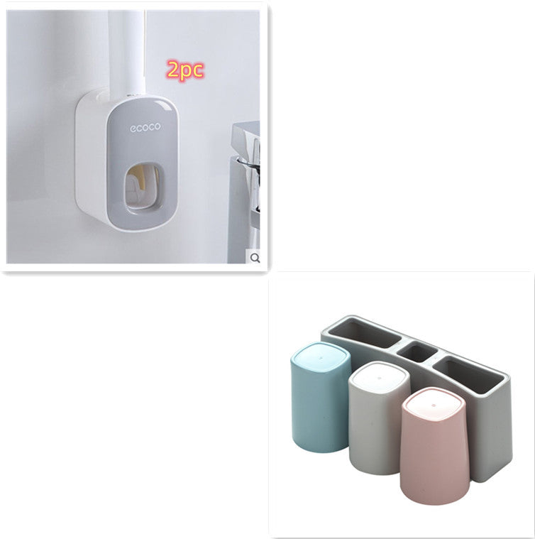 Automatic Toothpaste Dispenser Set