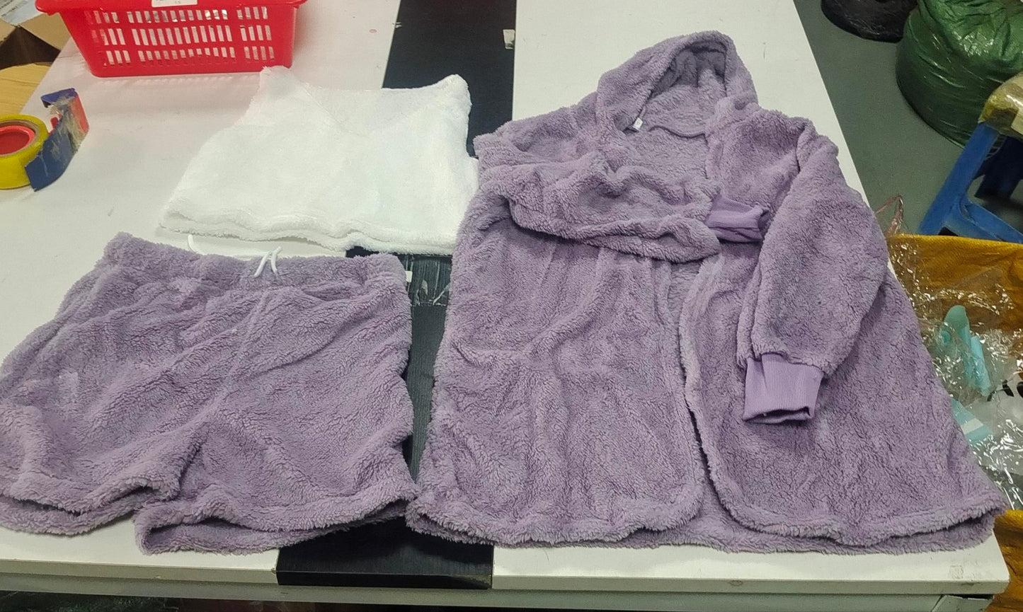 Fuzzy pajama set