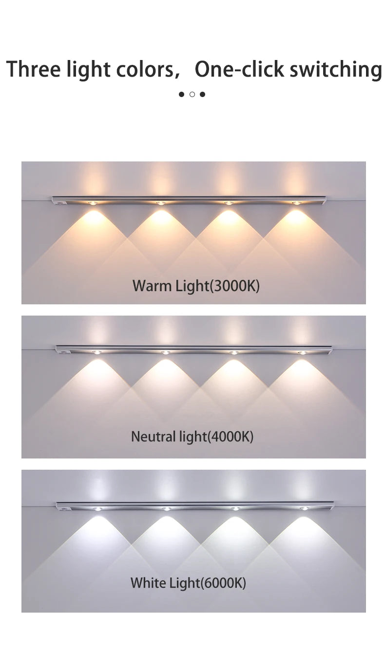 Aesthetic Motion Sensor LED Light